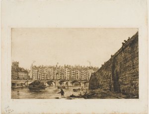 Pont-au-Change, Parijs, circa 1784
