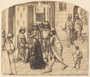 Presentatie van Valerius Maximus aan koning Lodewijk XI door Charles Meryon