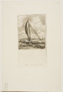 Snelvarende Proa, Mulgrave Archipel, Oceanië door Charles Meryon