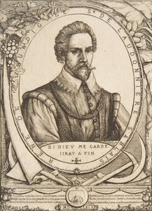 De kolonist René de Laudonnière Sablais, naar van de Passe