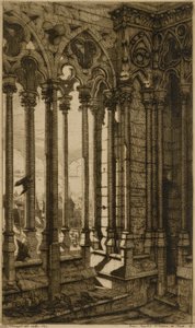 De Galerij, Notre Dame de Paris door Charles Meryon