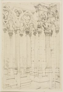 De galerie van Notre-Dame, Parijs