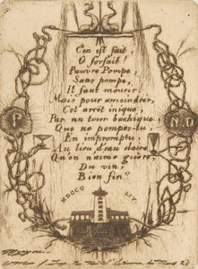 De Nôtre-Dame Pomp kleine plaat, 1854 door Charles Meryon