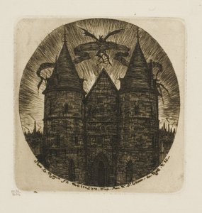 De Oude Poort van het Paleis van Justitie, Parijs