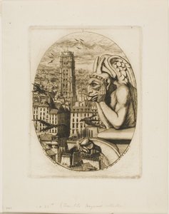 De Vampier door Charles Meryon