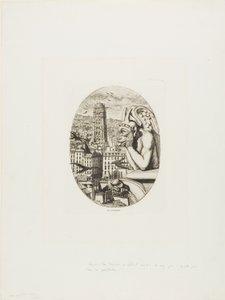 De Vampier door Charles Meryon