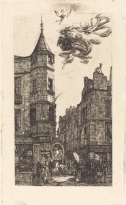 Huis met een torentje, Rue de l