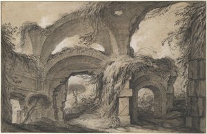 Bogen van de Grotere Baden bij de Villa van Hadrianus