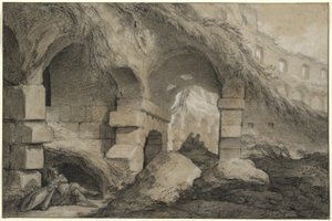 Het interieur van het Colosseum