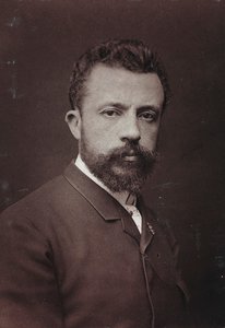Album Artistique et Biographique, 5e jaar, Salon 1885; portret van de Belgische schilder Évariste Carpentier (1845-1922)