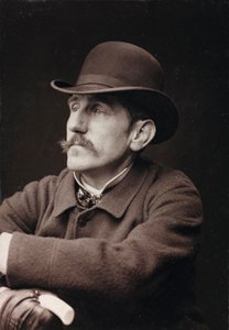 Album Artistique et Biographique, 5e jaar, Salon 1885; portret van de Franse schilder Georges-Louis Hyon (1855-1901)
