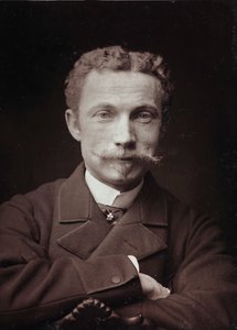 Album Artistique et Biographique, 5e jaar, Salon 1885; portret van de schilder Raoul de Pibrac (1852-1937)