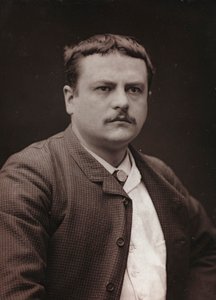 Album Artistique et Biographique, 6e jaar, Salon 1885; portret van de Franse schilder Royer Lionel (1852-1926)