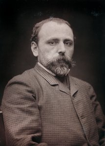Album Artistique et Biographique, 6e jaar, Salon 1885; portret van de schilder Edouard Jean Dambourgez (1844-1931)