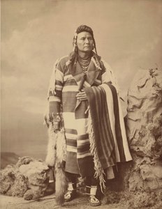 Hinmatóowyalahtq’it Chief Joseph, 1879 door Charles Milton Bell