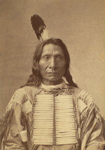 Mahpiya Luta (Rode Wolk), 1880 door Charles Milton Bell