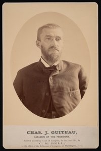 Portret van Charles Julius Guiteau 1841-1882