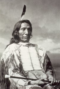 Red Cloud Chief (1822-1909) 1880 door Charles Milton Bell