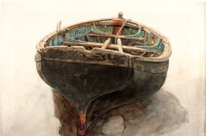Studie van een Bootje door Charles Napier Hemy