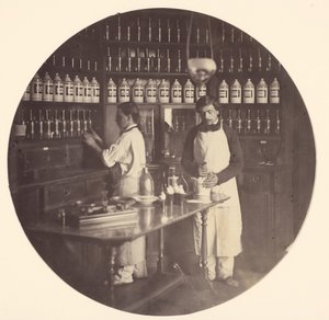Keizerlijk Asiel van Vincennes, de Apotheek