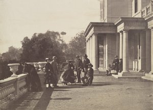 [Lord Brougham en zijn familie, Cannes], 1862 door Charles Nègre