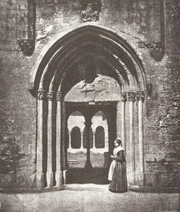 Portail Saint-Trophime, Ingang van het Klooster, Arles, Metropolitane Kerk van Saint-Trophime, 1852