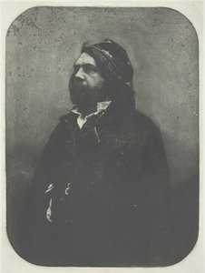 Portret van Theophile Gautier naar Nadar, ca. 1857, gedrukt 1982 door Charles Nègre