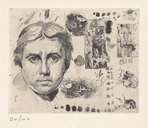 [Portret van Jean Auguste Dominique Ingres].