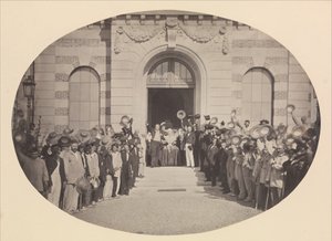 [De 15e augustus. Keizerlijk Asiel in Vincennes], 1858 door Charles Nègre