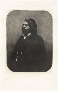 Portret van Théophile Gautier, naar Nadar (plaat VIII) door Charles Nègre, Nadar, André Jammes