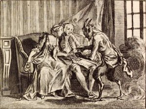 Het onmogelijke door Charles Nicolas Cochin