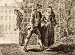 Mazet de Lamporechio door Charles Nicolas Cochin
