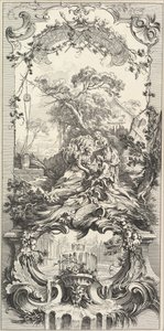 Triomf van Pomona door Charles Nicolas Cochin
