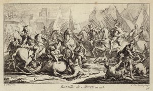 Slag bij Muret, Frankrijk, Albigenzische Kruistocht door Charles Nicolas II Cochin