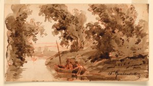 Het Eiland van St. Denis door Charles Nicolas Ransonnette