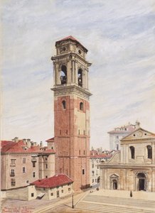 Campanile Di San Giovanni, Torino door Charles Ower