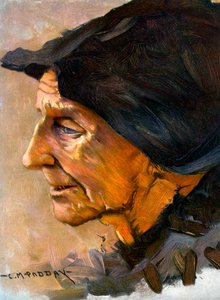 Studie van een Hoofd door Charles Padday
