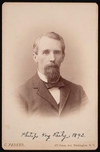 Portret van Philip Key Reily 1829-1910, 1892 door Charles Parker