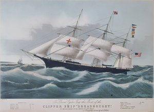 Amerikaans clipper schip 