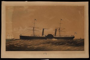 Atlantic Royal Mail Steam Navgn. Co. Stoomboot Adriatic