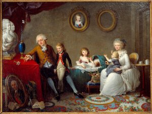 De familie van Jean Pierre Dourcet