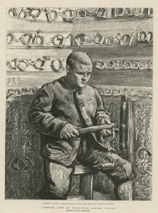 Gevangenisleven in Wormwood Scrubs Prison (gravure) door Charles Paul Renouard