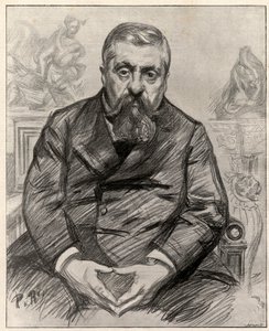 Portret van Charles Alexandre Dupuy, Franse staatsman. door Charles Paul Renouard