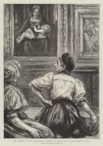 De Madonna en de Schoonmaaksters, een Schets op Schoonmaakdag in de Nationale Galerie