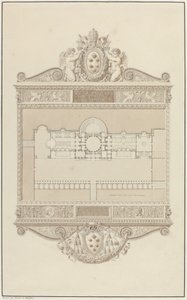 Villa Madama in Rome door Charles Percier and Pierre François Léonard Fontaine