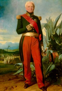 Portret van Thomas Robert Bugeaud de la Piconnerie, hertog van Isly in 1844, maarschalk van Frankrijk in 1843, gouverneur-generaal van Algerije door Charles Philippe Lariviere