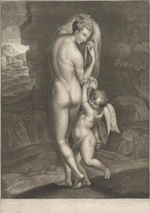Venus en Cupido door Charles Phillips