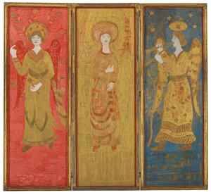 Drie-Panelen Scherm (achterkant), ca. 1916-17