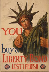 Jij--Koop een Liberty-obligatie anders ga ik ten onder