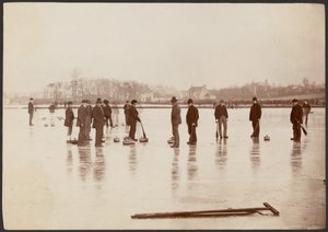 [Curling wedstrijd]